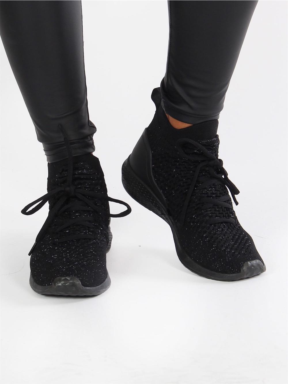 Lottie - Sock sneakers med snören